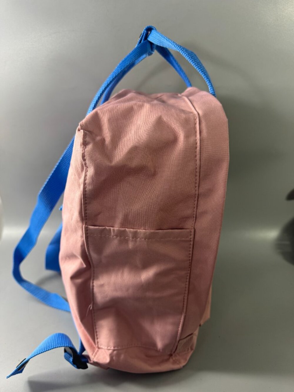The Fjallraven Kanken Backpack in Pink Air Blue - Picture 6 of 13